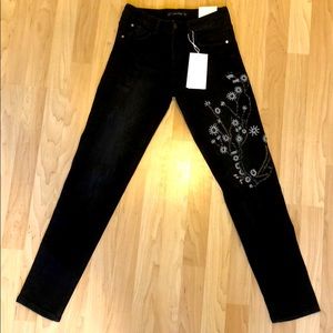 Zara Trafeuluc denimwear size 34 black jeans